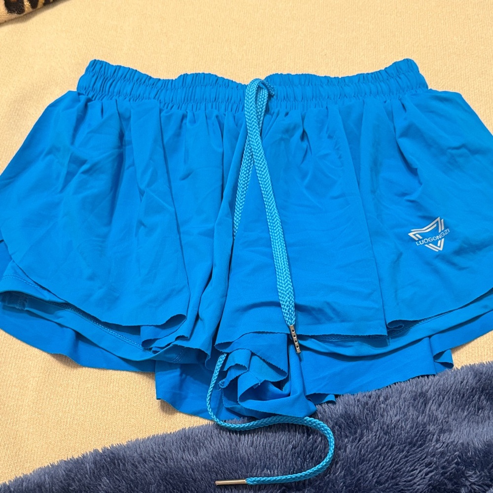 Amazon Vibrant Blue Women's Athletic Shorts